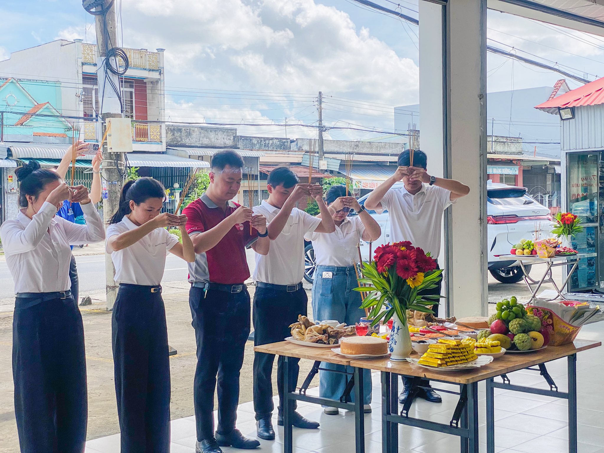 LỄ ĐỘNG THỔ SHOOWROM 4S BYD THÀNH CÔNG CÀ MAU